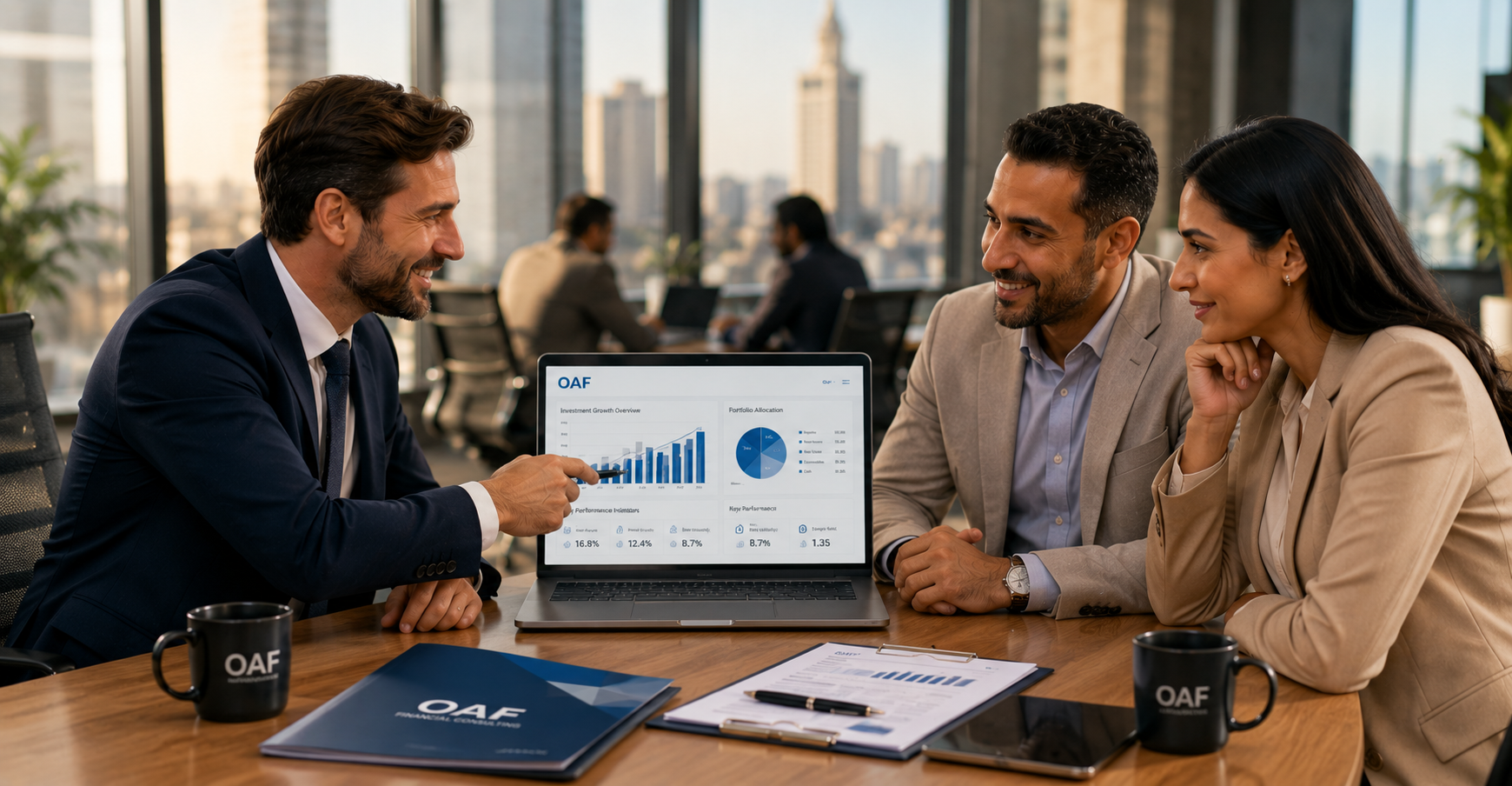 Illustration for Financial Consulting